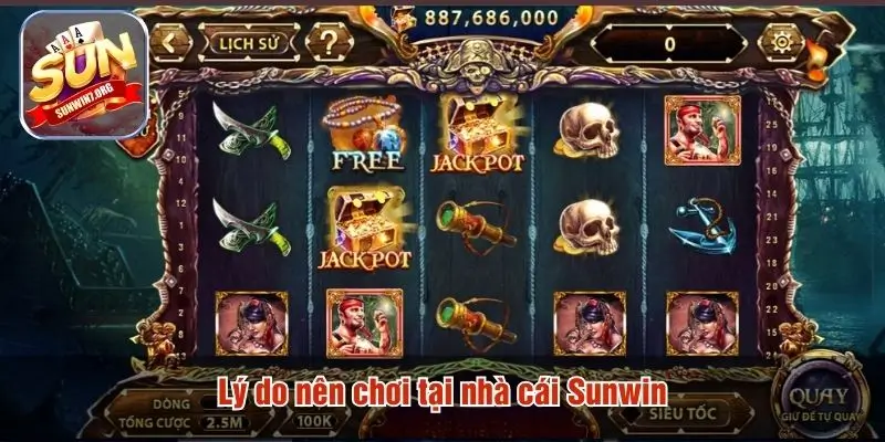 Lý do nên chơi tại nhà cái Sunwin